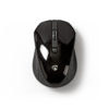 Souris sans fil 1200 dpi 3 boutons noire - Nedis MSWS400BK