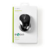 Souris sans fil 1200 dpi 3 boutons noire - Nedis MSWS400BK – Image 4