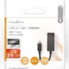 Adaptateur resau USB-C 3.2 male vers RJ45 femelle – Image 2