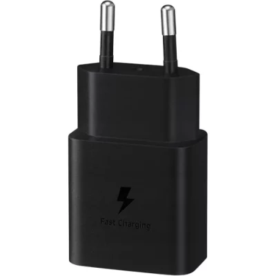 Chargeur USB-C 15w noire Samsung compatible iPhone / Android – Image 3