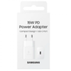 Chargeur USB-C 15w blanc Samsung compatible iPhone / Android – Image 3