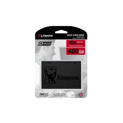 Disque dur interne SSD 480Go 2.5 pouces Kingston A400