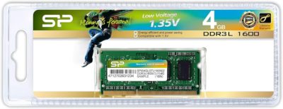 Memoire Sodimm 4Go DDR3 1600mhz PC3-12800 Silicon Power