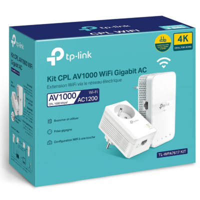 Prise CPL filaire - Kit + Extension  TP-LINK TL-WPA7617 – Image 3