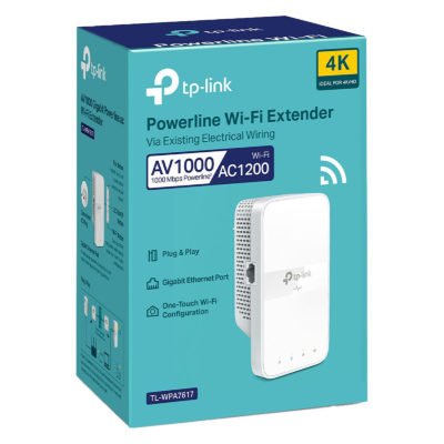 Prise CPL filaire - Extension  TP-LINK TL-WPA7617
