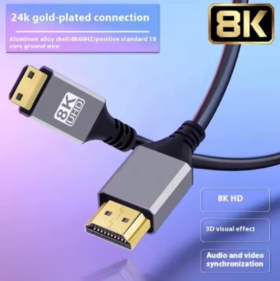 Cable video / audio HDMI 2.1 male 8K - 1.5m – Image 2