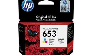 Cartouche encre HP 653 couleur standard - 200 pages