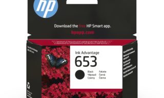 Cartouche encre HP 653 noire standard - 360 pages