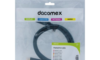 Cable vid&eacute;o DisplayPort male male V1.2 - 2m